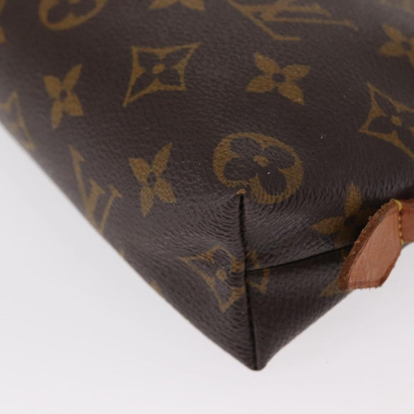 LOUIS VUITTON Monogram Pochette Cosmetic PM Pouch M43998 LV Auth 155048