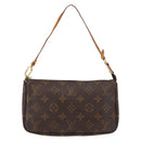LOUIS VUITTON Monogram Pochette Accessoires Pouch M51980 LV Auth 155049-13