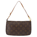 LOUIS VUITTON Monogram Pochette Accessoires Pouch M51980 LV Auth 155049-2