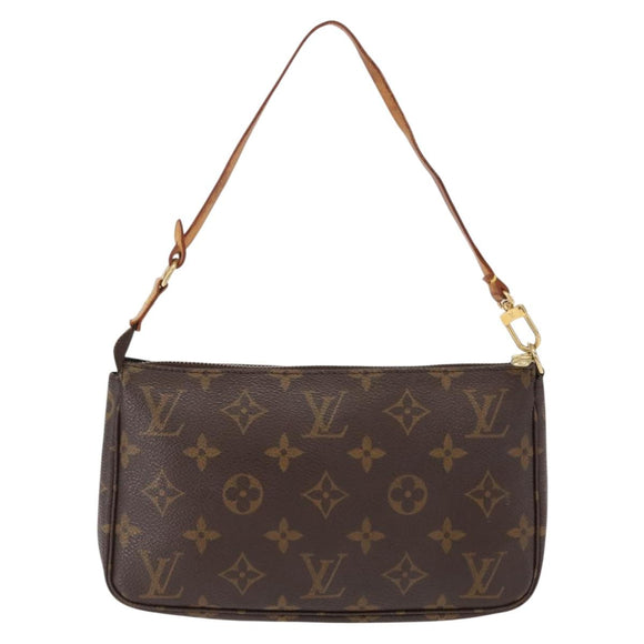 LOUIS VUITTON Monogram Pochette Accessoires Pouch M51980 LV Auth 155049