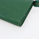 LOUIS VUITTON Epi Pochette Accessoires Pouch Green M52984 LV Auth 155050-8
