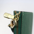 LOUIS VUITTON Epi Pochette Accessoires Pouch Green M52984 LV Auth 155050-9