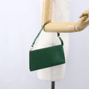 LOUIS VUITTON Epi Pochette Accessoires Pouch Green M52984 LV Auth 155050-22