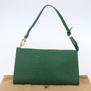 LOUIS VUITTON Epi Pochette Accessoires Pouch Green M52984 LV Auth 155050-12