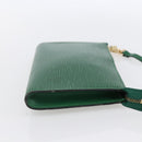 LOUIS VUITTON Epi Pochette Accessoires Pouch Green M52984 LV Auth 155050-4
