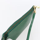 LOUIS VUITTON Epi Pochette Accessoires Pouch Green M52984 LV Auth 155050-6