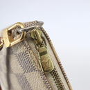 LOUIS VUITTON Damier Azur Pochette Accessoires Pouch N51986 LV Auth 155051-10