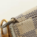 LOUIS VUITTON Damier Azur Pochette Accessoires Pouch N51986 LV Auth 155051-23