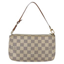 LOUIS VUITTON Damier Azur Pochette Accessoires Pouch N51986 LV Auth 155051-2