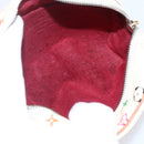 LOUIS VUITTON Monogram Multicolor Trousse Wapity Pouch White M58033 Auth 155052-11