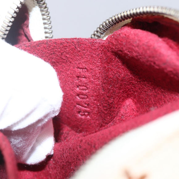 LOUIS VUITTON Monogram Multicolor Trousse Wapity Pouch White M58033 Auth 155052