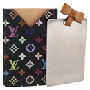 LOUIS VUITTON Monogram Multicolor Etui Mirror Black M92650 LV Auth 155053-1