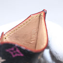 LOUIS VUITTON Monogram Multicolor Etui Mirror Black M92650 LV Auth 155053-9