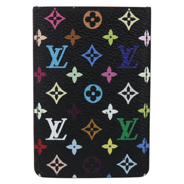 LOUIS VUITTON Monogram Multicolor Etui Mirror Black M92650 LV Auth 155053 - 0