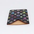 LOUIS VUITTON Monogram Multicolor Etui Mirror Black M92650 LV Auth 155053-5