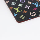 LOUIS VUITTON Monogram Multicolor Etui Mirror Black M92650 LV Auth 155053-14