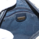 GUCCI GG Supreme Shoulder Bag PVC Leather Navy Gold 007 58 0093 Auth 155057-17
