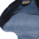 GUCCI GG Supreme Shoulder Bag PVC Leather Navy Gold 007 58 0093 Auth 155057-18