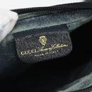 GUCCI GG Supreme Sherry Line Shoulder Bag PVC Navy Gold 010 378 Auth 155058-15