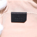 GUCCI Sherry Line Shoulder Bag Suede Leather Black Red 517350 Auth 155060-16