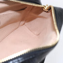 GUCCI Sherry Line Shoulder Bag Suede Leather Black Red 517350 Auth 155060-18