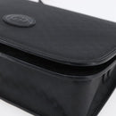 GUCCI Micro GG Canvas Shoulder Bag Black Gold 001 904 0915 Auth 155061-10