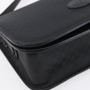 GUCCI Micro GG Canvas Shoulder Bag Black Gold 001 904 0915 Auth 155061-11