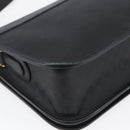 GUCCI Micro GG Canvas Shoulder Bag Black Gold 001 904 0915 Auth 155061-13