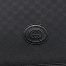GUCCI Micro GG Canvas Shoulder Bag Black Gold 001 904 0915 Auth 155061-14