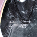 GUCCI Bamboo Hand Bag Enamel 2way Purple Gold 000 270 0323 Auth 155063-21