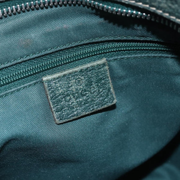 GUCCI GG Canvas Web Sherry Line Shoulder Bag Beige Red Green 145809 Auth 155064