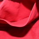 Salvatore Ferragamo Gancini Shoulder Bag Enamel Brown Silver Auth 155066-21