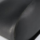 Salvatore Ferragamo Gancini Shoulder Bag Leather Black Gold Auth 155067-11