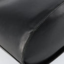 Salvatore Ferragamo Gancini Shoulder Bag Leather Black Gold Auth 155067-13