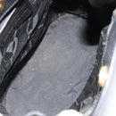 Salvatore Ferragamo Gancini Shoulder Bag Leather Black Gold Auth 155067-16