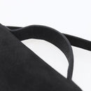 CELINE Shoulder Bag Leather Black Gold Auth 155068-8