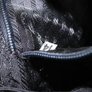 PRADA Hand Bag Nylon Metal Black Gold Auth 155069-22