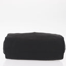 PRADA Hand Bag Nylon Metal Black Gold Auth 155069-9