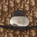 Christian Dior Trotter Canvas Shoulder Bag Brown Auth 155074-12