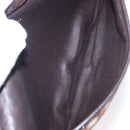 Christian Dior Trotter Canvas Shoulder Bag Brown Auth 155074-16