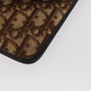 Christian Dior Trotter Canvas Shoulder Bag Brown Auth 155074-9