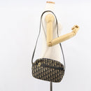 Christian Dior Trotter Canvas Shoulder Bag Navy Auth 155075-19