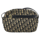 Christian Dior Trotter Canvas Shoulder Bag Navy Auth 155075-2