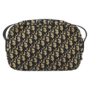 Christian Dior Trotter Canvas Shoulder Bag Navy Auth 155075-3