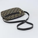 Christian Dior Trotter Canvas Shoulder Bag Navy Auth 155075-7