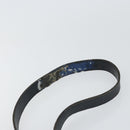 Christian Dior Trotter Canvas Shoulder Bag Navy Auth 155075-8