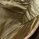 PRADA Tote Bag Nylon Green Silver Auth 155078-20