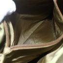 PRADA Tote Bag Nylon Green Silver Auth 155078-23