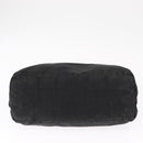 PRADA Tote Bag Nylon Black Silver Auth 155079-6