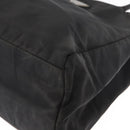 PRADA Tote Bag Nylon Black Silver Auth 155079-15
